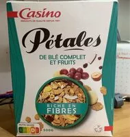 Mängden socker i Pétales de blé complet et fruits