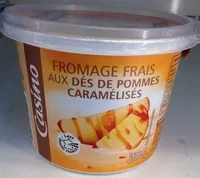 Mängden socker i Fromage frais aux dés de pommes caramélisés
