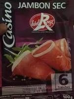 Mängden socker i Jambon sec Label Rouge
