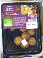 Mängden socker i Accras de Morue, Recette antillaise