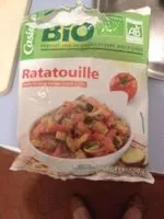 Mängden socker i Ratatouille cuisinée bio