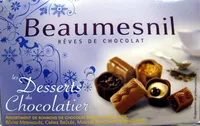Mängden socker i Rêves de chocolat Les desserts du chocolatier Beaumesnil