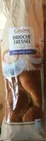 Mängden socker i Brioche tressée aux oeufs frais