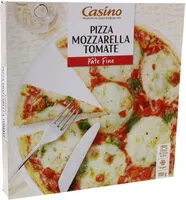 Mängden socker i Pizza Mozzarella tomate pâte fine