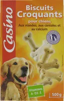 Mängden socker i Mix biscuits croquants viande et cereales