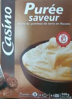 Mängden socker i Saveur - Purée de pommes de terre en flocons