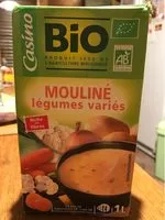 Mängden socker i Mouliné de legumes variés BIO