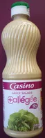 Mängden socker i Sauce salade + allégée 10% de mat.gr