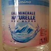 Mängden socker i Eau minérale naturelle des Aes MONTCLAR