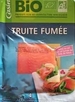 Mängden socker i Truite fumée Bio élevée en eau douce, salée au sel sec, fumée au bois de hêtre