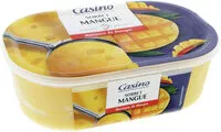 Mängden socker i Sorbet mangue avec morceaux de mangue