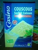 Mängden socker i Couscous sachets cuisson
