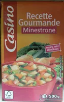 Mängden socker i Recette gourmande Minestrone