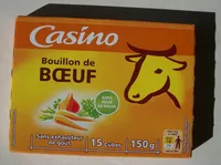 Mängden socker i Bouillon e cube de bœuf
