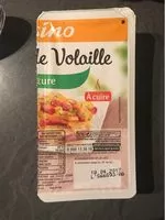 Mängden socker i Lardons de volaille nature