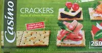 Mängden socker i Crackers Huile d'Olive & Romarin