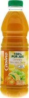 Mängden socker i 100% pur jus clémentine raisin blanc orange