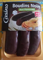 Mängden socker i Boudins noirs aux pommes