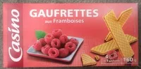 Mängden socker i Gaufrettes aux Framboises