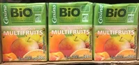 Mängden socker i Pur jus multi fruits bio