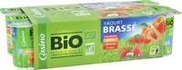 Mängden socker i Yaourt aux fruits Abricot, Fraise, Framboise, Pêche BIO
