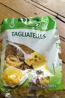 Mängden socker i Tagliatelles