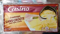 Mängden socker i Fromage sans croûte pour repas raclette (28 % MG)