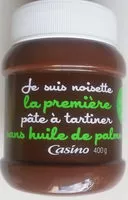 Mängden socker i Je suis noisette la première pâte à tartiner sans huile de palme