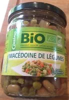 Mängden socker i Macédoine de légumes