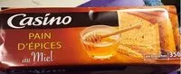 Mängden socker i Pain d'épices au miel