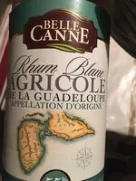 Mängden socker i Rhum Blanc Agricole de la Guadeloupe