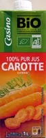 Mängden socker i 100 % Pur Jus Carotte Citron 