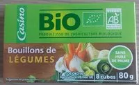 Mängden socker i Bouillon cube de légumes BIO