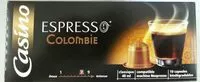 Mängden socker i 10 Capsules Colombie Bio Fairtrade