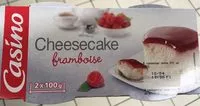 Mängden socker i Cheesecake Framboise