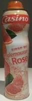 Mängden socker i Sirop de pamplemousse rose