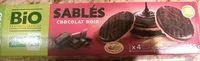 Mängden socker i Sablés chocolat noir