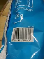 Mängden socker i Briochettes moelleuses pépites choco aux œufs frais