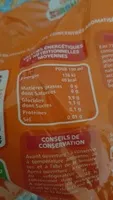 Mängden socker i Boisson Orange - teneur en fruits 15%