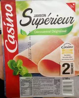 Mängden socker i Jambon Supérieur découenné dégraissé