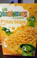 Mängden socker i P'tites billes miel.