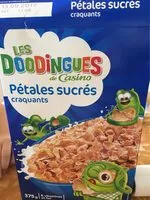 Mängden socker i Pétales sucrés craquants