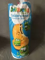 Mängden socker i Goûters ronds bi-goût lait-choco