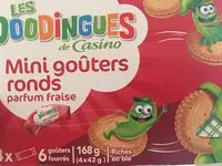 Mängden socker i Mini Goûters Ronds Parfum Fraise