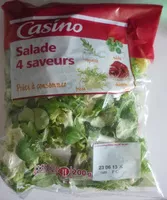 Mängden socker i Salade 4 saveurs (4 portions)