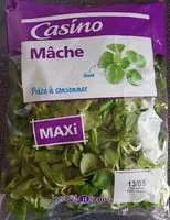 Mängden socker i Mâche