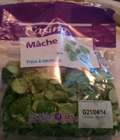 Mängden socker i Mâche, Prête à consommer (2-3 portions)