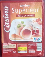 Mängden socker i Jambon cuit supérieur avec couenne