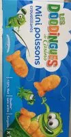 Mängden socker i Mini poissons croustillants