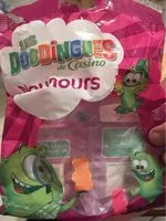 Mängden socker i Nounours